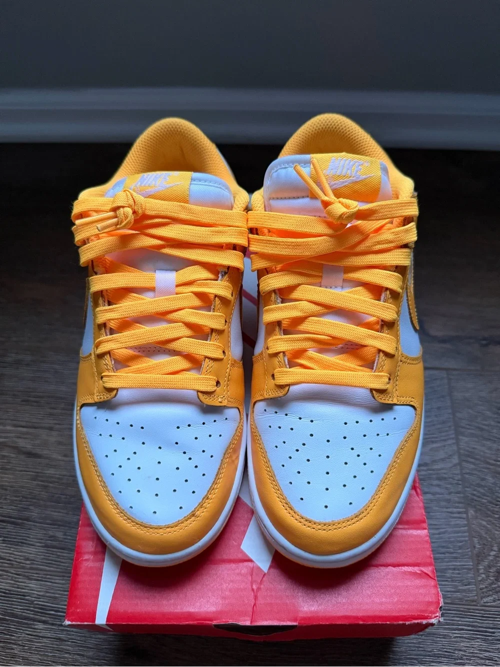 Nike Dunk Low Orange Women's Size 7 | Mint Condition | OG Box